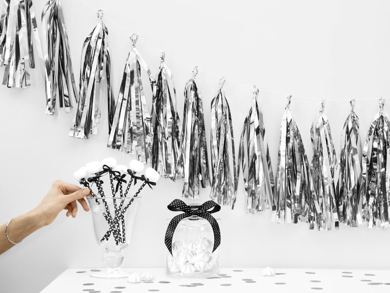 Tassel Garland Sølv ca:L2mxH30cm 3