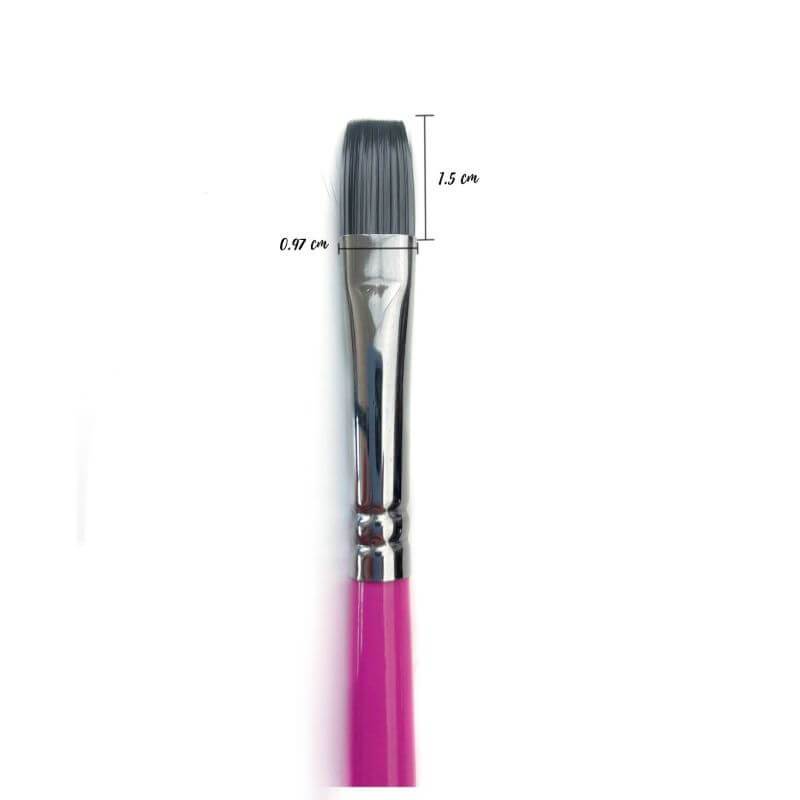 LissieLou Flat Paint Brush Size 6